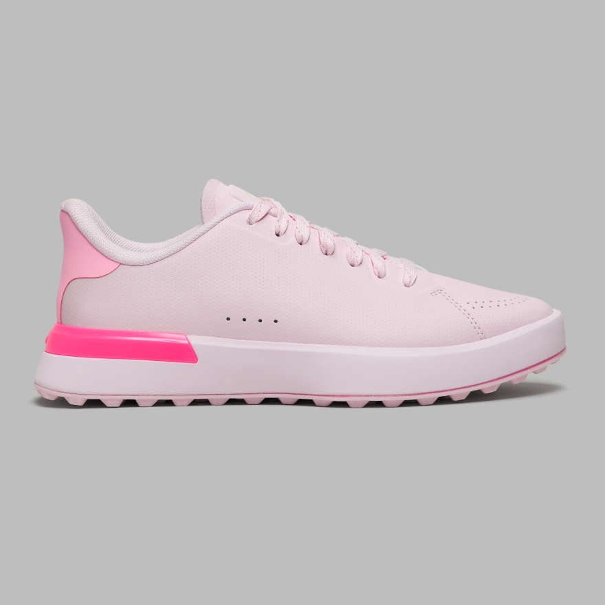 #1816 alienGOLF 女性用ゴルフシューズ ホワイト/ピンク WOMEN'S LTD RELEASE G.112 PERFORATED KILTIE GOLF SHOE | WOMEN'S