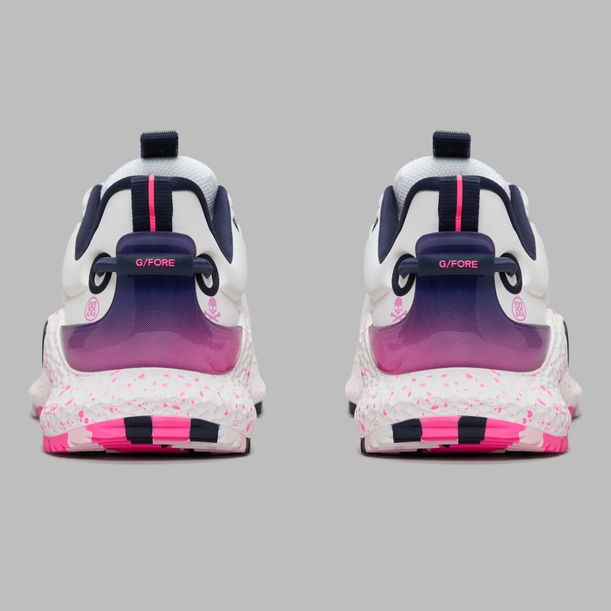 WOMEN'S MG4+ O2 GRADIENT SKULL & TEES GOLF SHOE in SNOW / MULTI - Alternate Image 4