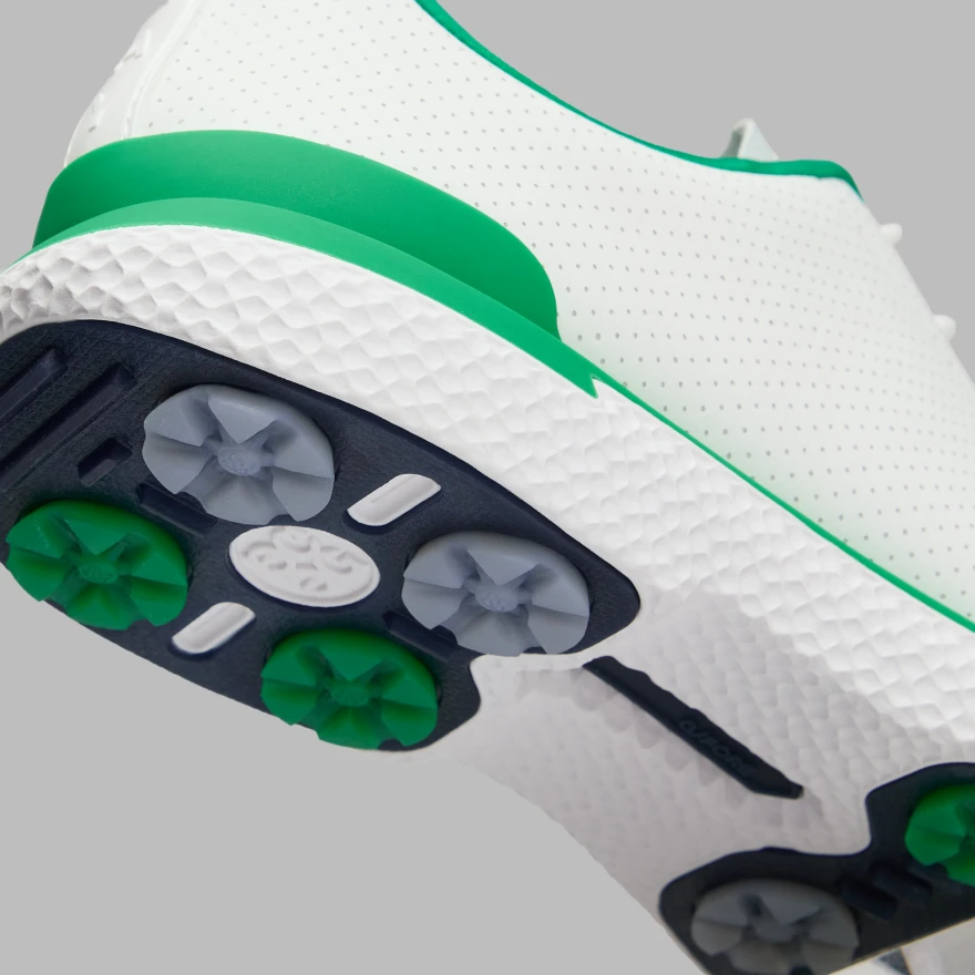 WOMEN'S GALLIVAN2R PERFORATED KILTIE GOLF SHOE in Snow / Clover - Alternate Image 1