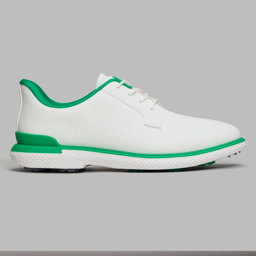 WOMEN'S GALLIVAN2R PERFORATED KILTIE GOLF SHOE in Snow / Clover - Alternate Image 2