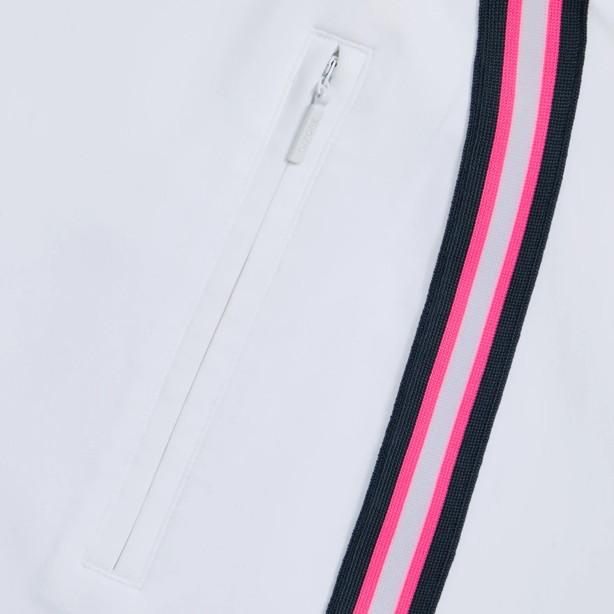 SIDE STRIPE STRETCH SCUBA SKORT in Snow - Alternate Image 4