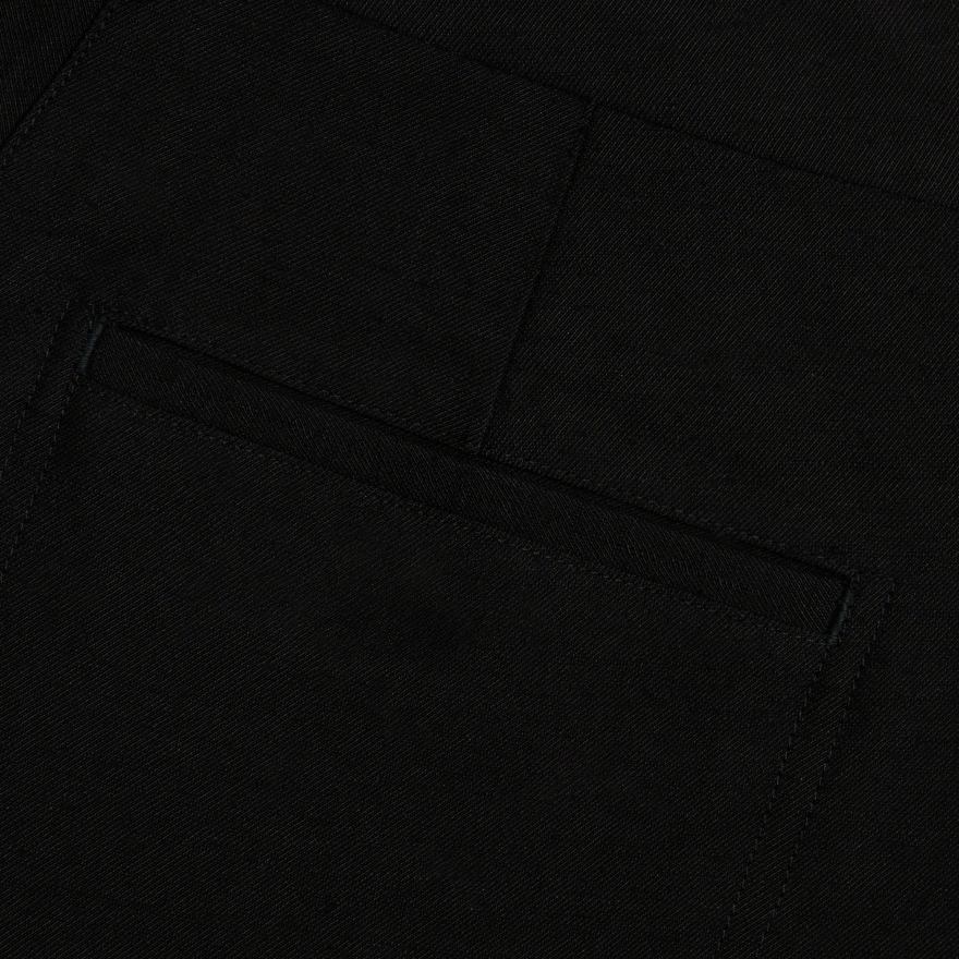 LTD RELEASE LINEN LONGLINE VACATION SHORT in Onyx - Alternate Image 4