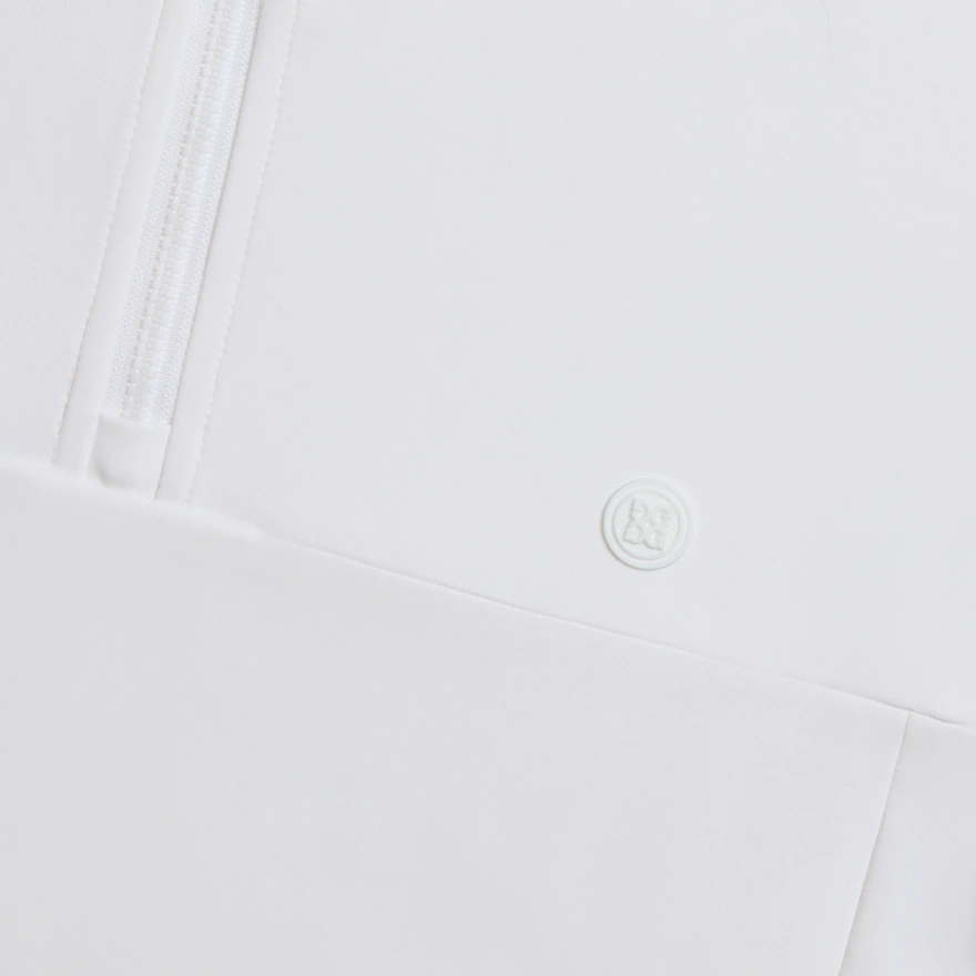 BRUSHED BACK STRETCH PULLOVER in Snow - Alternate Image 5