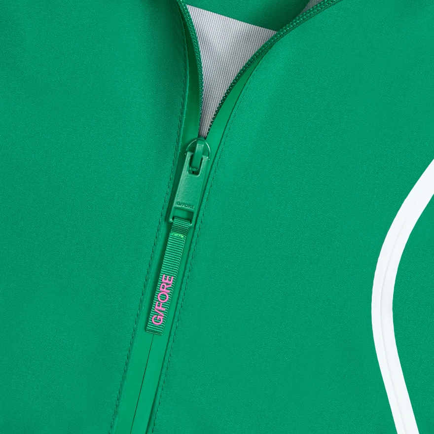 PANELED WATER REPELLENT HOODED JACKET in DARK CLOVER - Alternate Image 4
