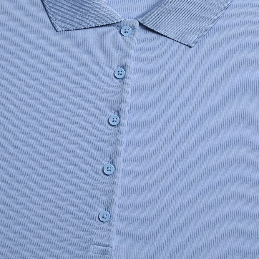TECH NYLON RIB POLO in Willow - Alternate Image 4