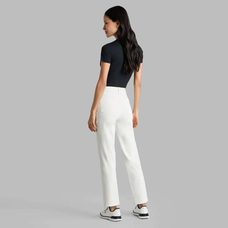 TECH NYLON RIB FITTED TEE in Onyx - Alternate Image 3