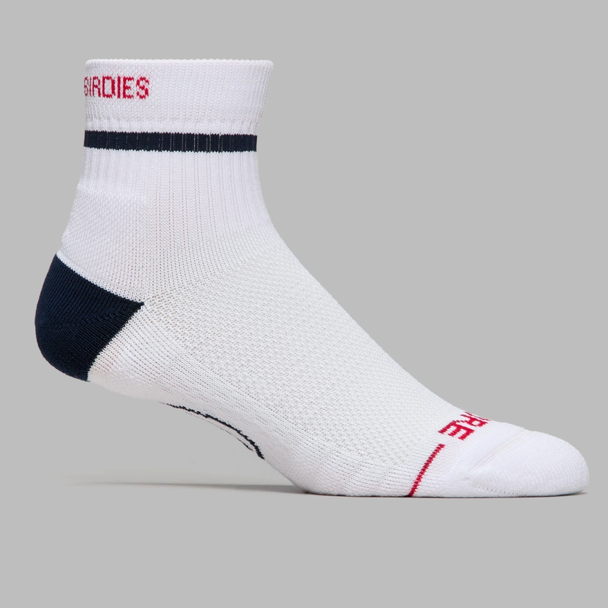 MEN'S PRAY FOR BIRDIES 1/4 SOCK in Snow / Twilight