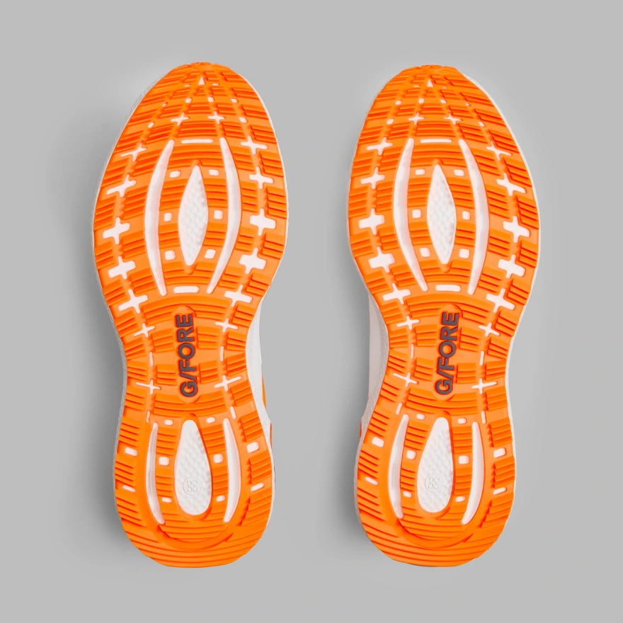 MEN'S MG4+ O2 CAMO ACCENT GOLF SHOE in SNOW/SHOCKING ORANGE - Alternate Image 3