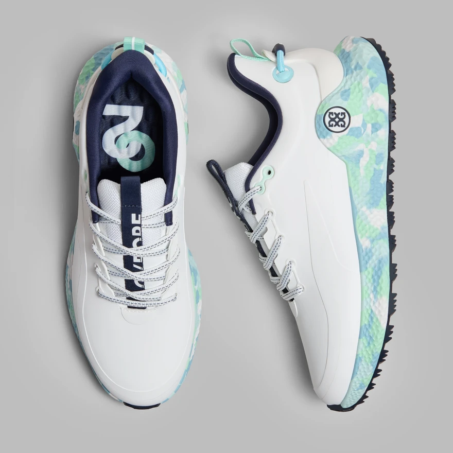 G4 MG4PLUS ゴルフシューズ ホワイト 迷彩柄 MEN'S LTD RELEASE MG4+ O2 CAMO GOLF SHOE | MEN'S GOLF SHOES | G/FORE