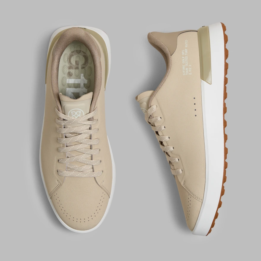 MEN'S G.112 SUEDE GOLF SHOE in PUMICE / DUNE