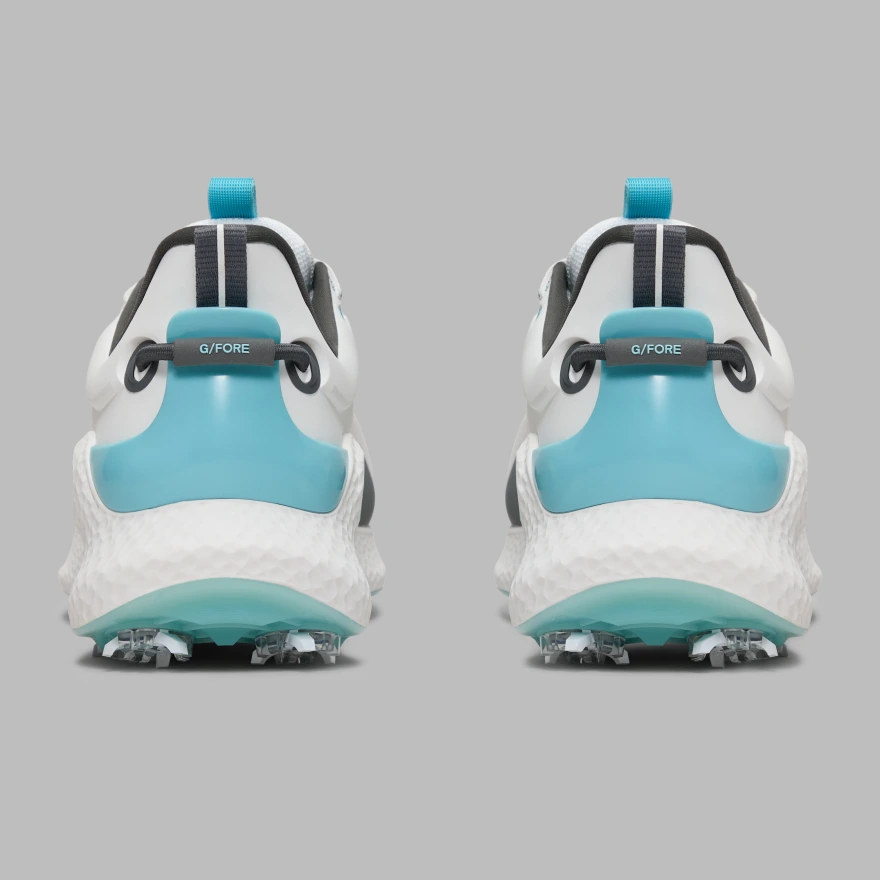 MEN'S MG4+ O2 GRADIENT G/LOCK GOLF SHOE in SNOW / CENOTE - Alternate Image 4