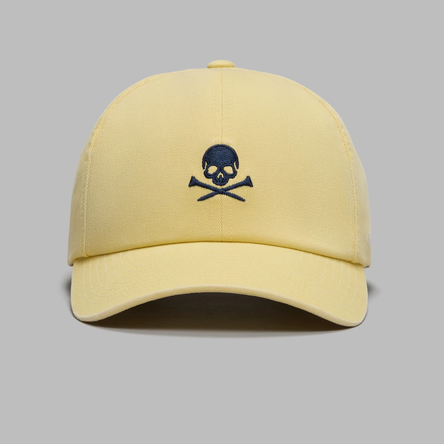 MINI SKULL & TEES LOW PROFILE HAT in Canary - Alternate Image 2
