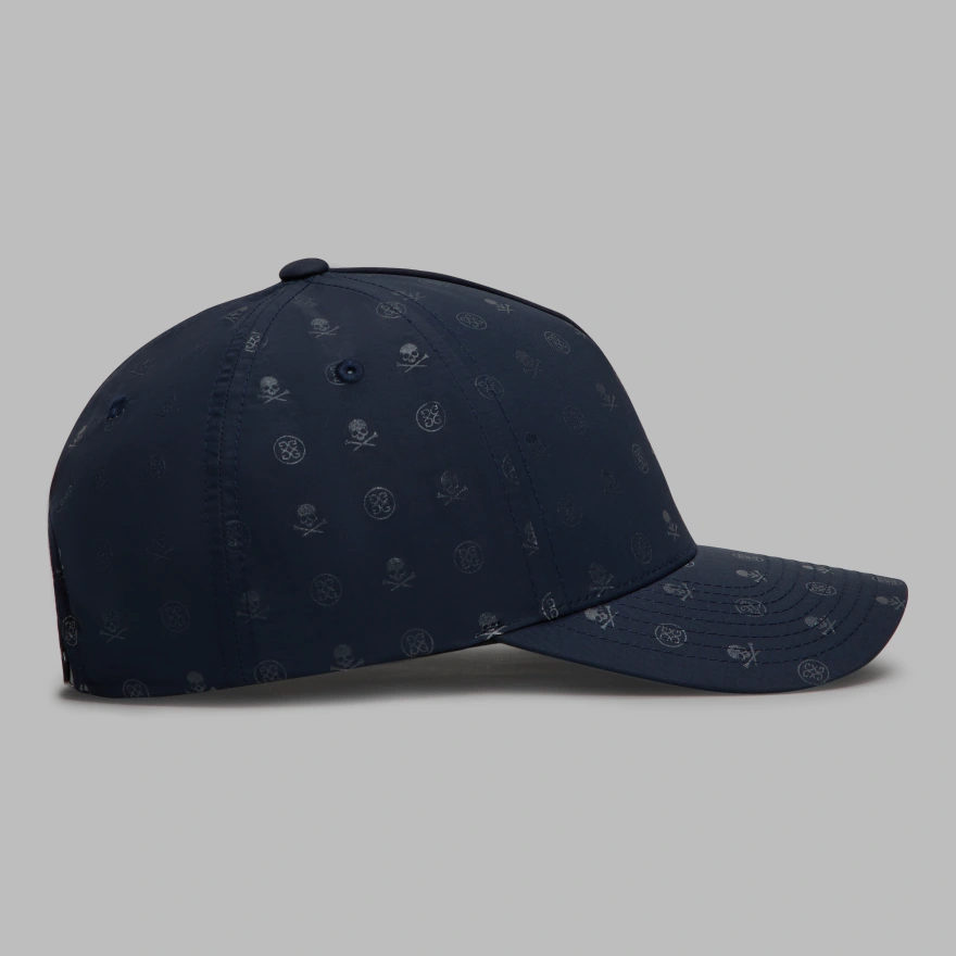 SKULL & TEES SCRAMBLE LOW PROFILE HAT in Twilight - Alternate Image 4