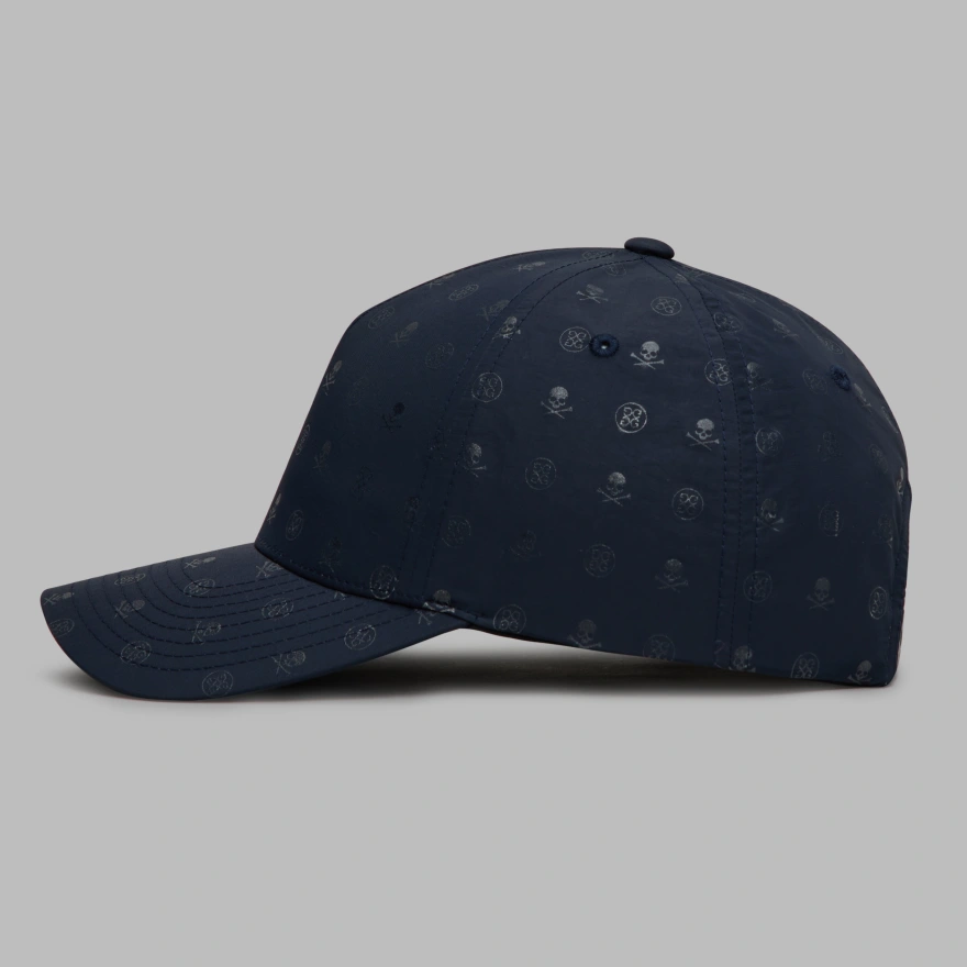 SKULL & TEES SCRAMBLE LOW PROFILE HAT in Twilight - Alternate Image 6
