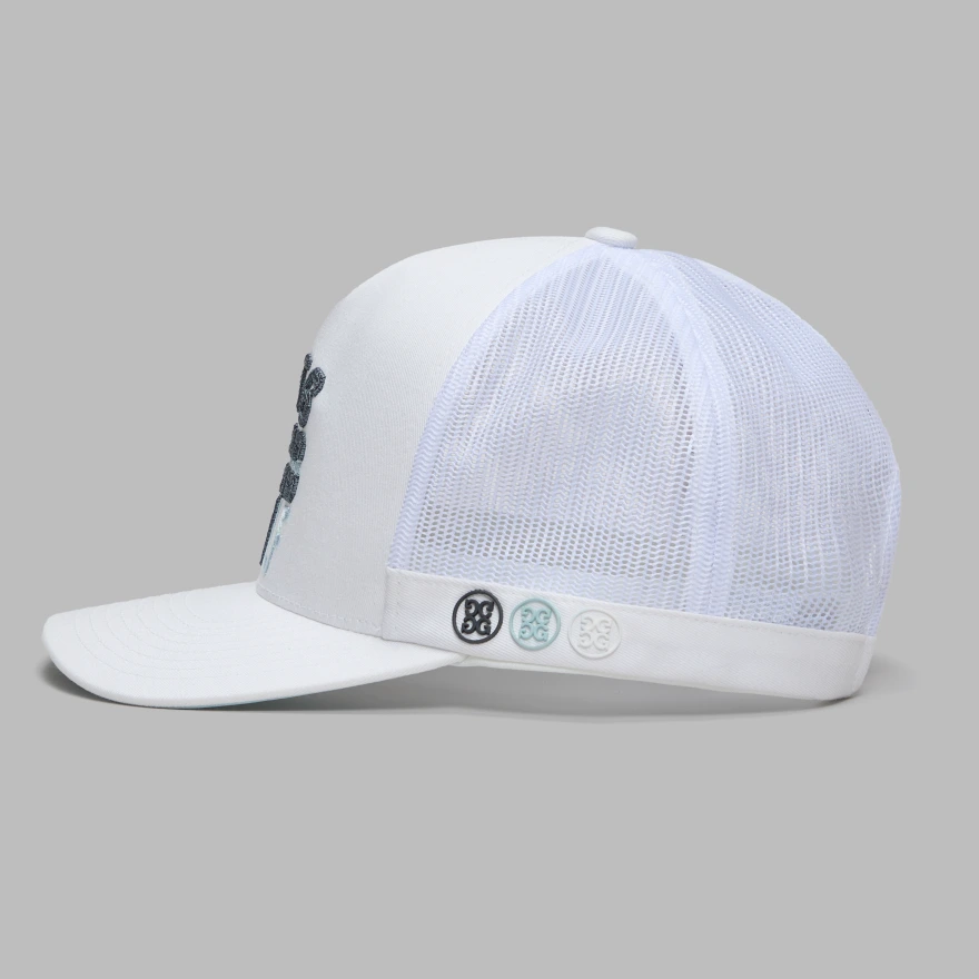 LFG TRUCKER HAT in Snow - Alternate Image 6
