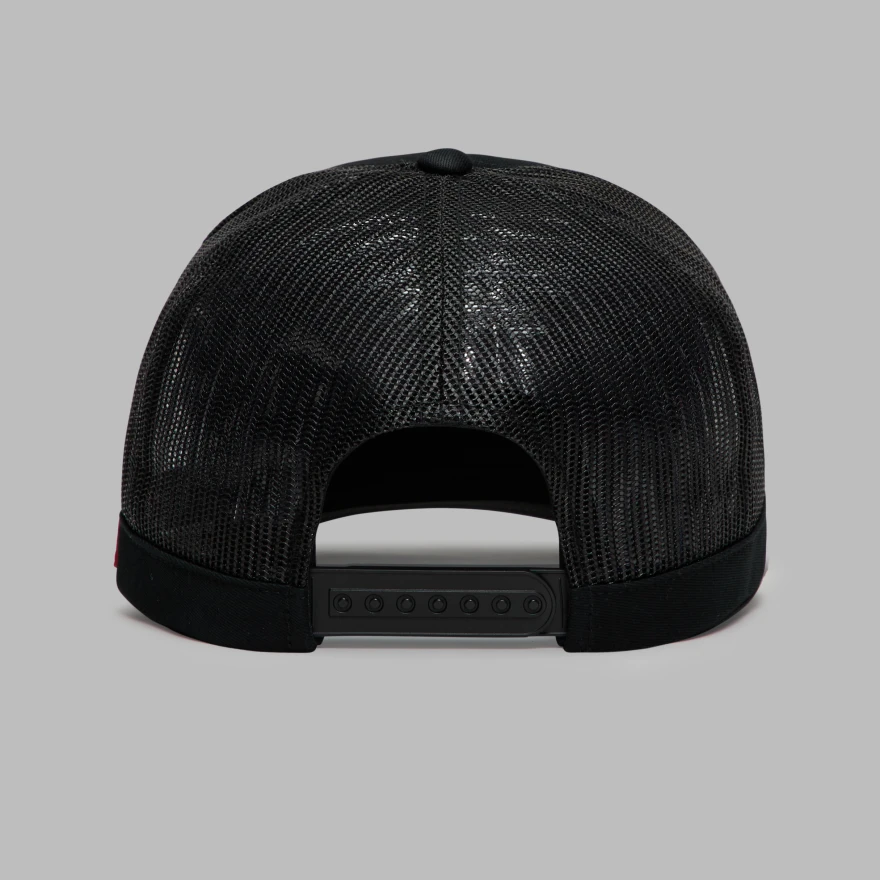 DAILY LEVELS TALL TRUCKER HAT in Onyx - Alternate Image 6