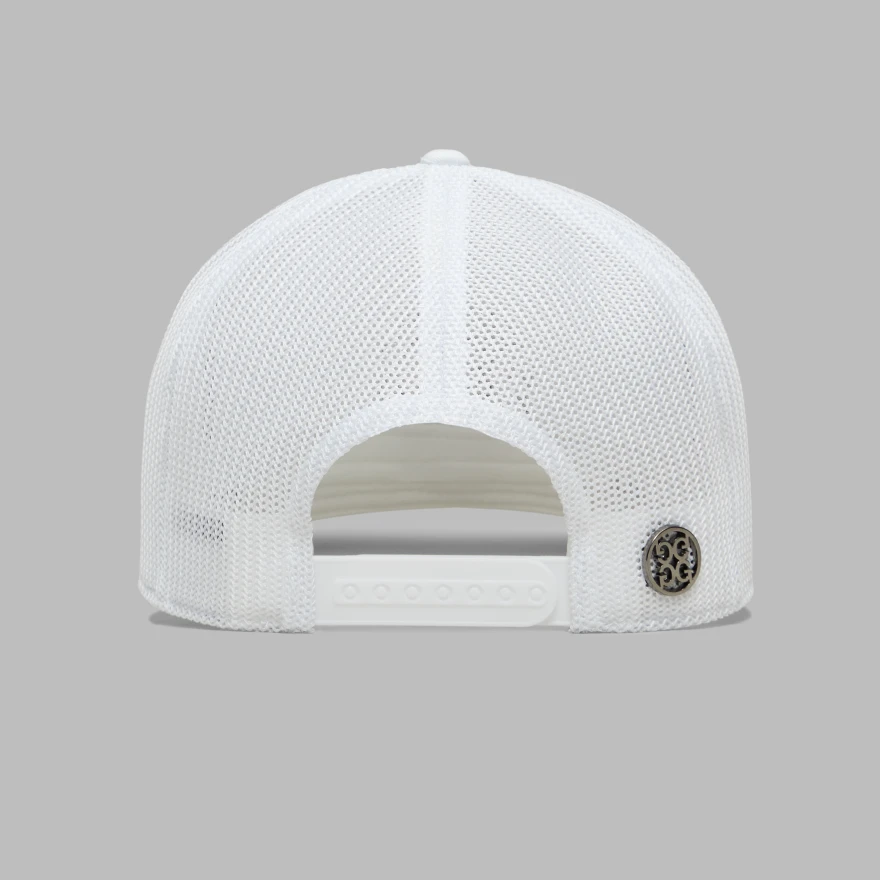 LTD RELEASE POPS TRUCKER HAT in Snow / Clover - Alternate Image 4
