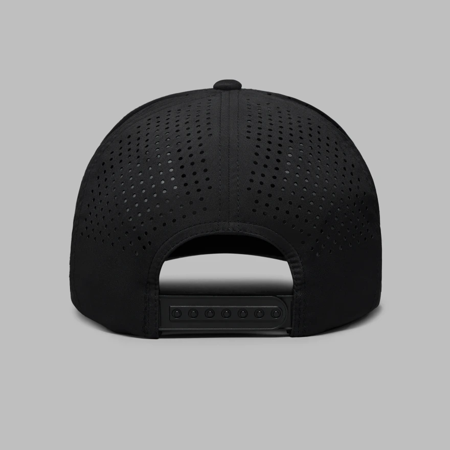 LTD RELEASE COUNTRY CLUB MISFIT PERFORATED DELTA HAT in ONYX / ELECTRIC - Alternate Image 4