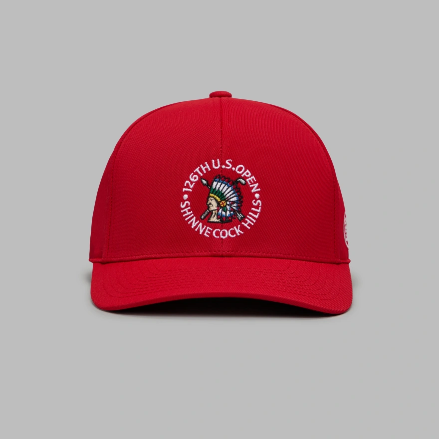 2026 U.S. OPEN OFFICIAL LOGO HAT in Lava - Alternate Image 4