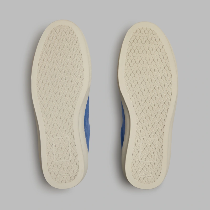 MEN'S ENDEAVOUR SLIP ON LEATHER SNEAKER in Azul - Alternate Image 3