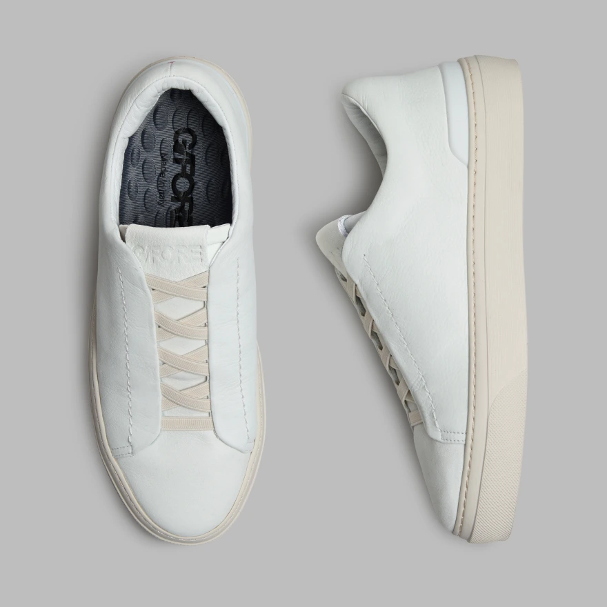 MEN'S ENDEAVOUR SLIP ON LEATHER SNEAKER | MEN'S SHOES | G/FORE