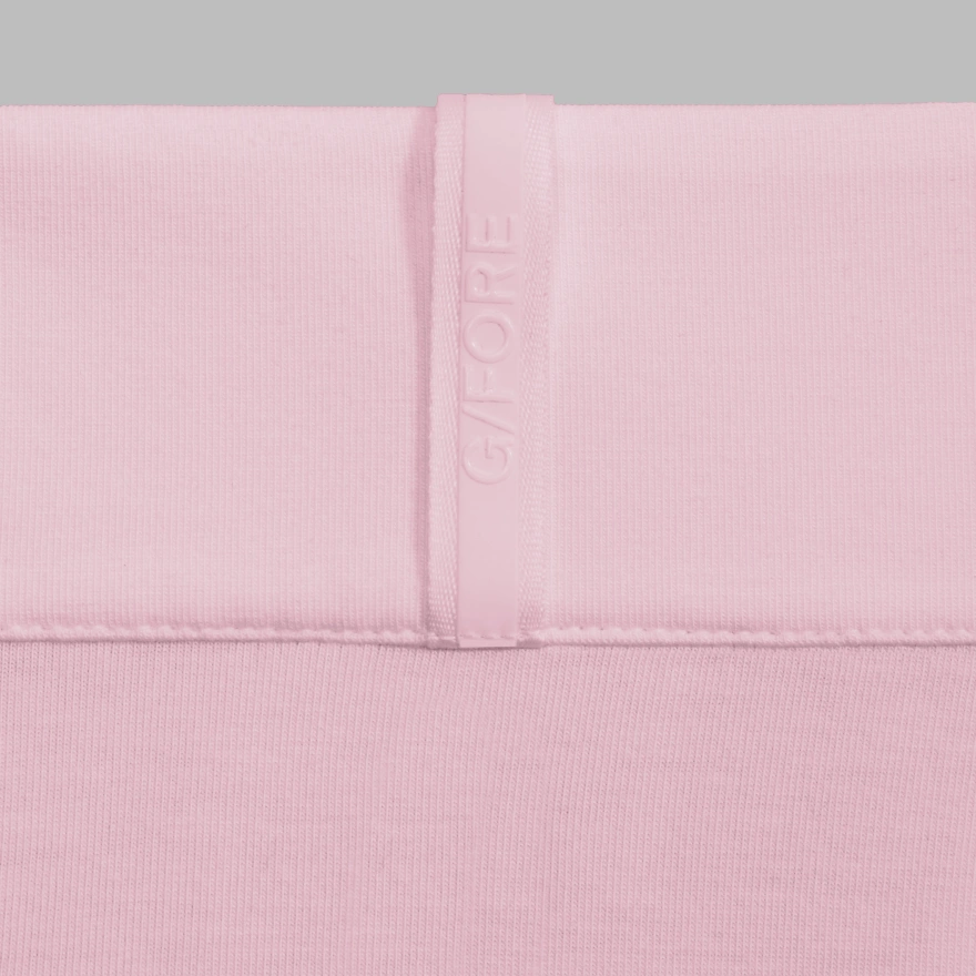 SOFT TOUCH JERSEY 1/4 ZIP in Blush - Alternate Image 5