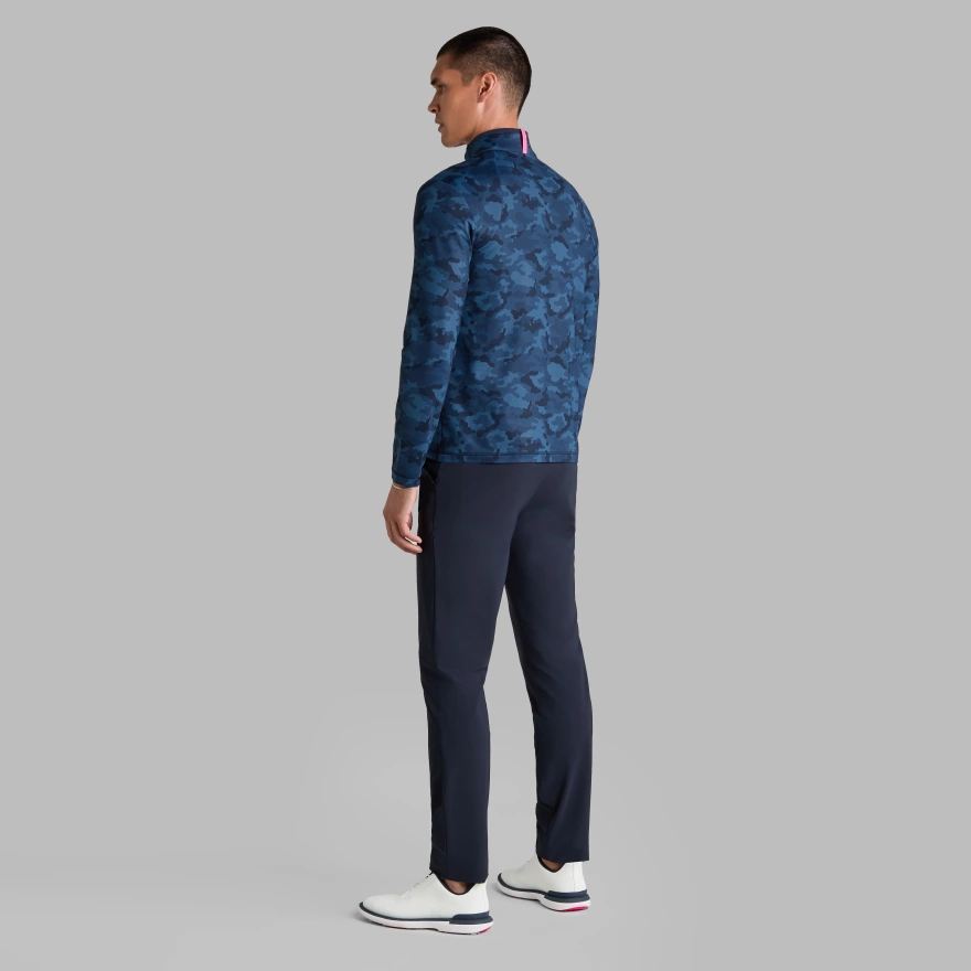 BRUSHED BACK TECH TERRY QUARTER ZIP PULLOVER | MEN'S PULLOVERS