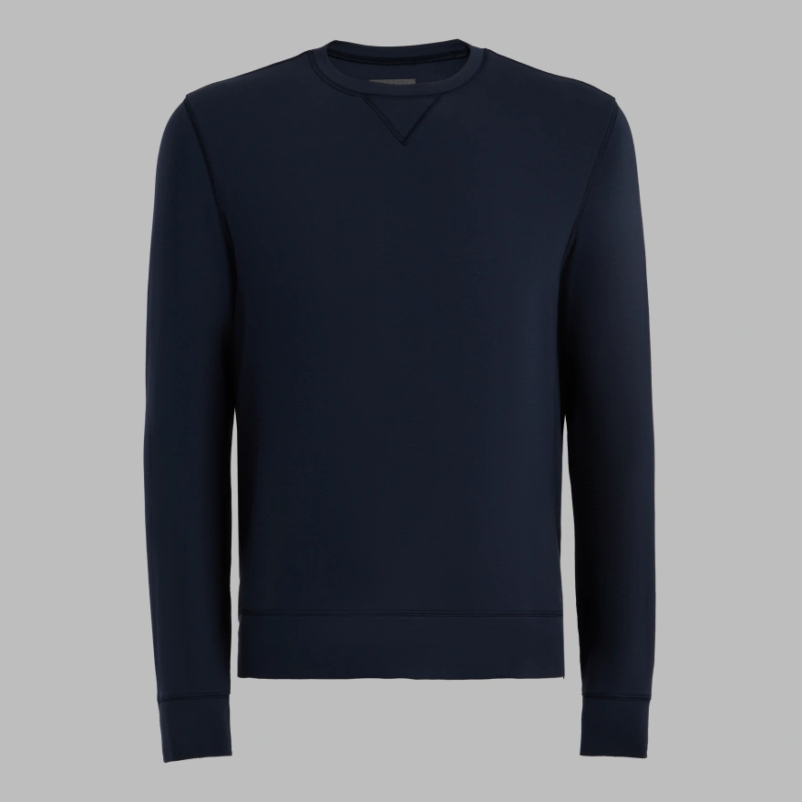 ALL PLAY TERRY CREWNECK in Twilight