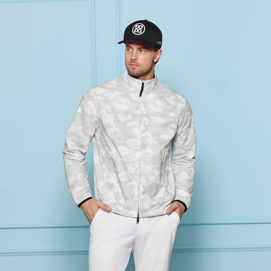 PARACHUTE CAMO WINDBREAKER in SNOW CAMO - Alternate Image 1