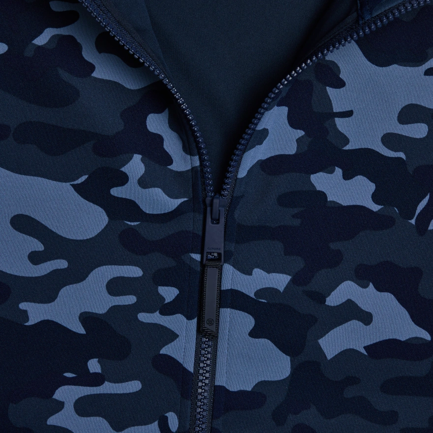 DOUBLE KNIT CAMO VEST in TWILIGHT CAMO - Alternate Image 4