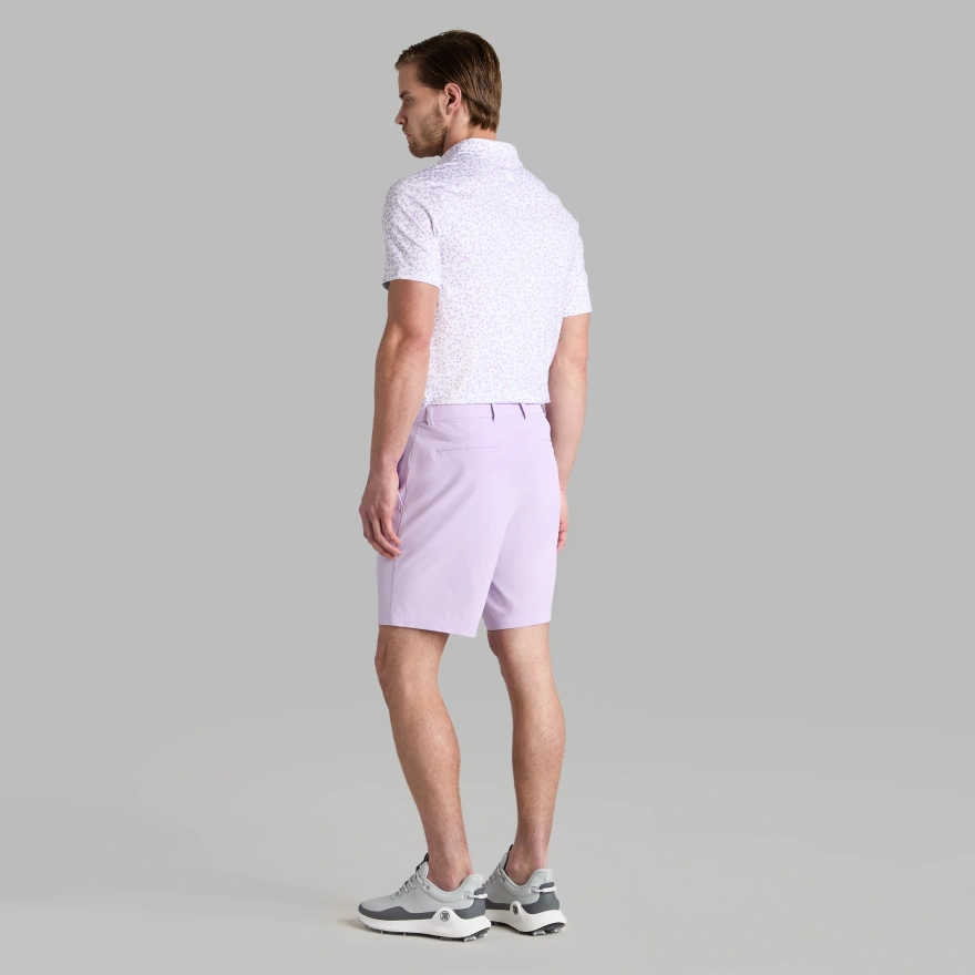 GARDEN TECH JERSEY POLO in IRIS - Alternate Image 3