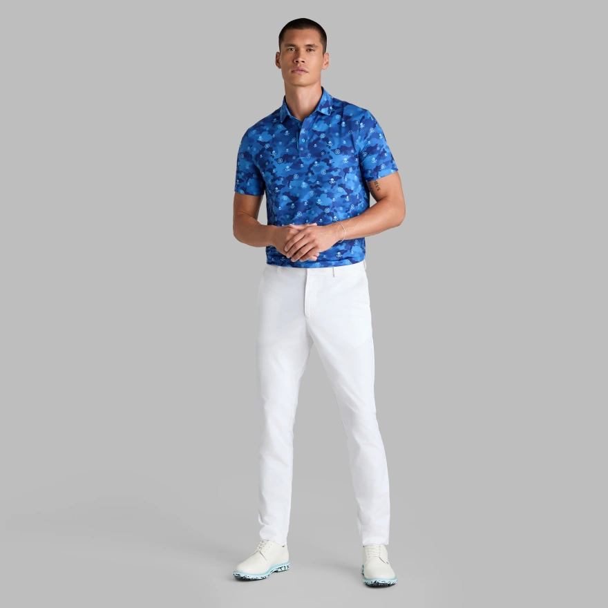 ICON CAMO TECH JERSEY POLO in Azul - Alternate Image 2