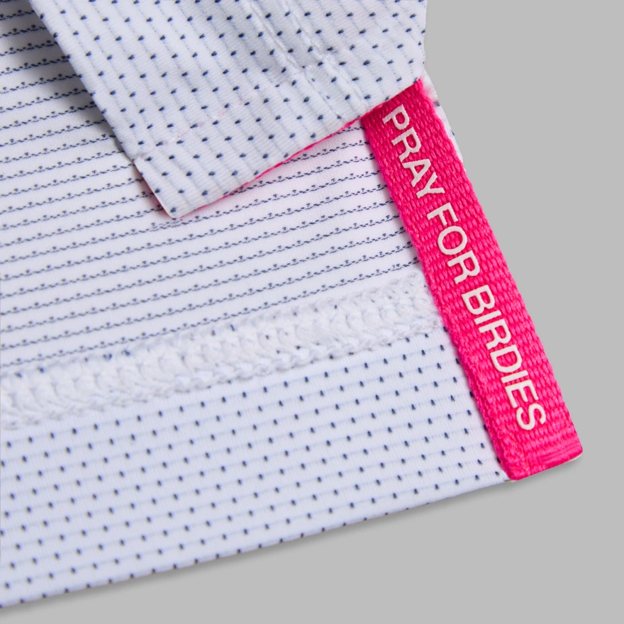 FINE STRETCH JACQUARD POLO in Twilight - Alternate Image 6