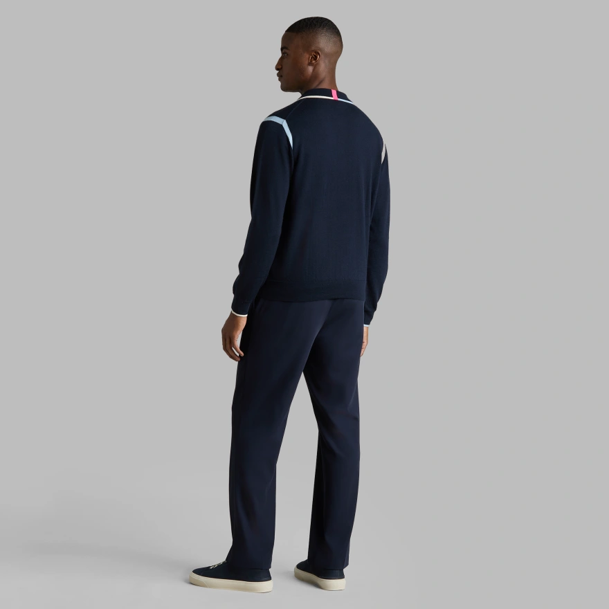 CASHMERE POLO JACKET in Twilight - Alternate Image 3