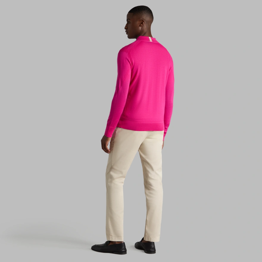 G/FORE ピンク カシミヤセーター ジーフォア LTD RELEASE MERINO WOOL KNIT CARDIGAN | MEN'S TOPS | G/FORE