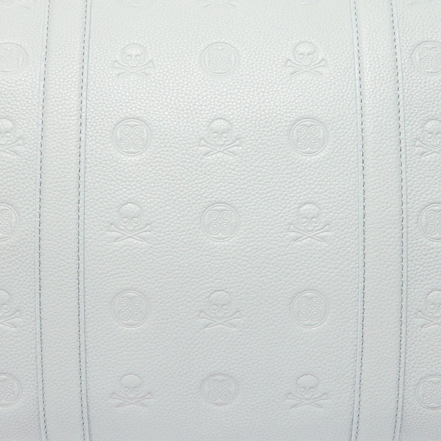 EMBOSSED SKULL & TEES LEATHER WEEKENDER - Alternate Image 3
