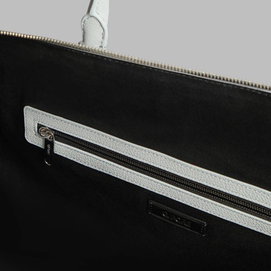 EMBOSSED SKULL & TEES LEATHER WEEKENDER - Alternate Image 4