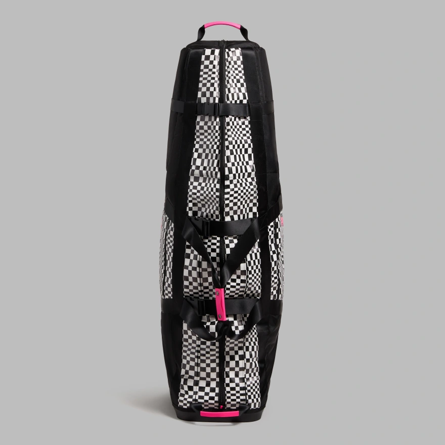 DISTORTED CHECK GOLF BAG TRAVEL CASE | ACCESSORIES FOR MEN AND