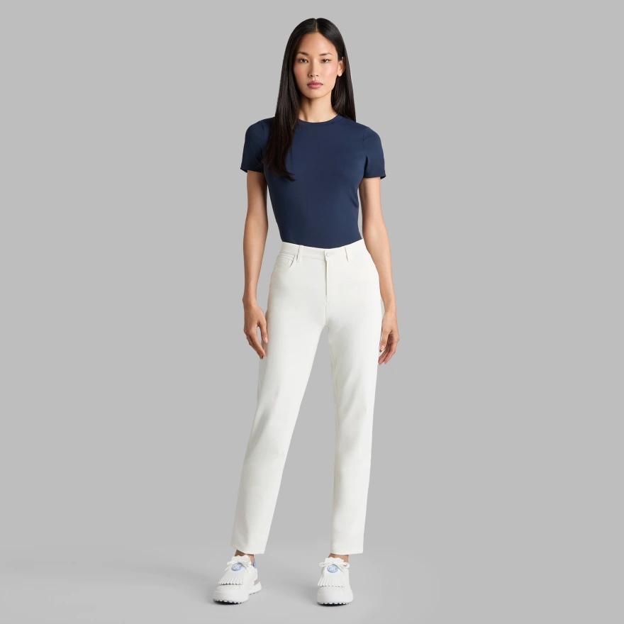 TOUR 5 POCKET PANT in CHALK WHITE - Alternate Image 2