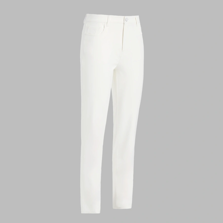 TOUR 5 POCKET PANT in CHALK WHITE