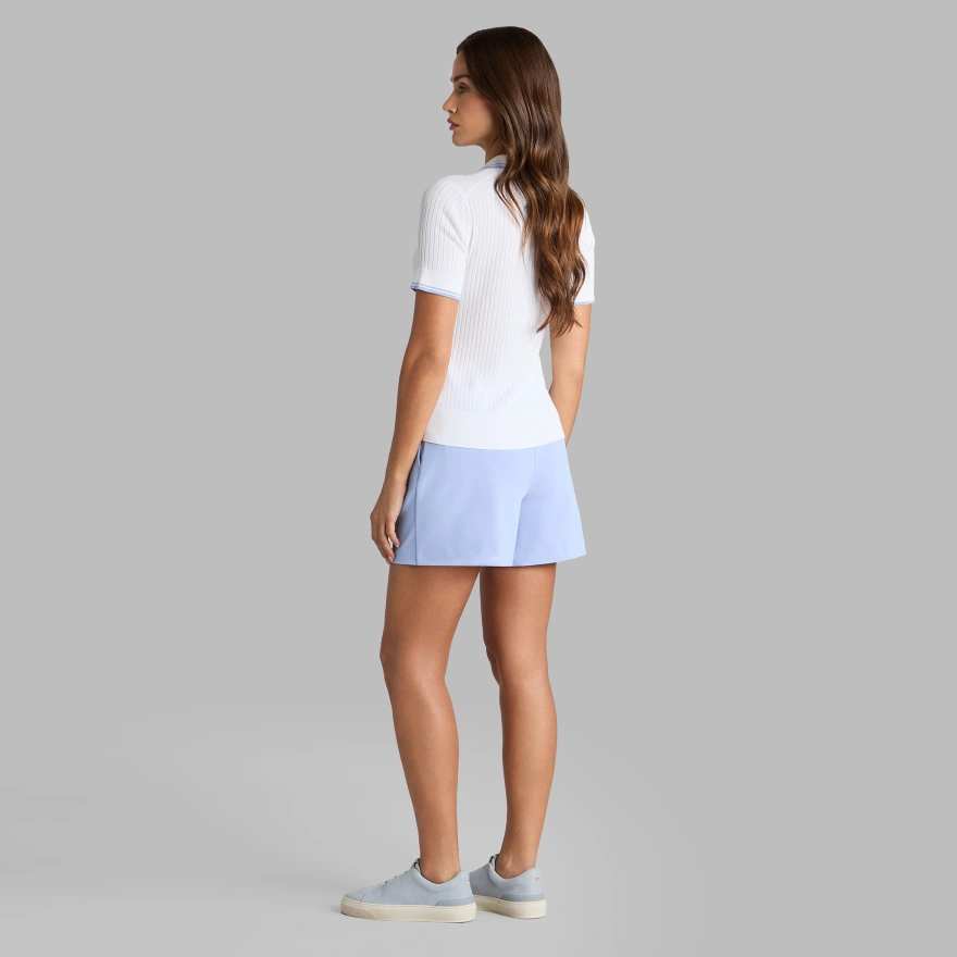 SHADOW STRETCH HIGH WAISTED SHORT in Willow - Alternate Image 3