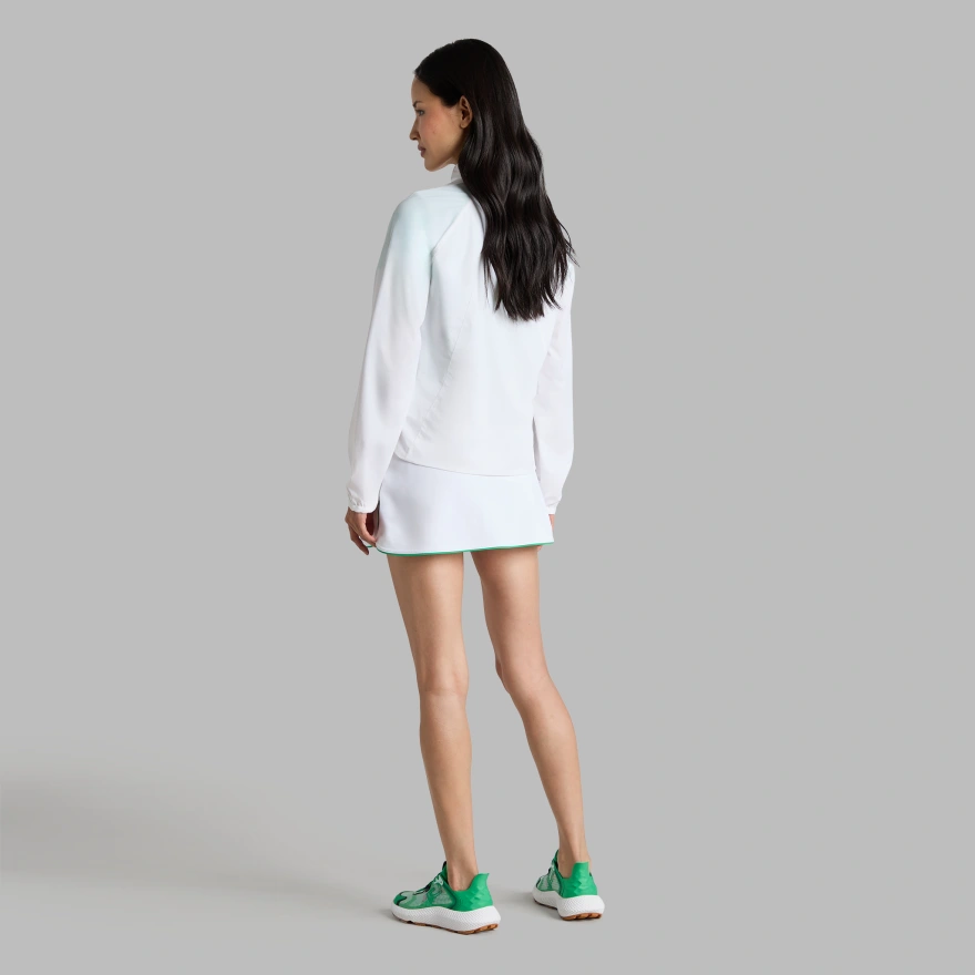 WHISPER STRETCH WOVEN JACKET in Snow - Alternate Image 3