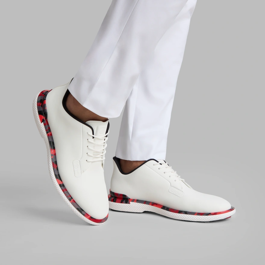 MEN'S GALLIVAN2R GOLF SHOE in SNOW / LAVA - Alternate Image 5