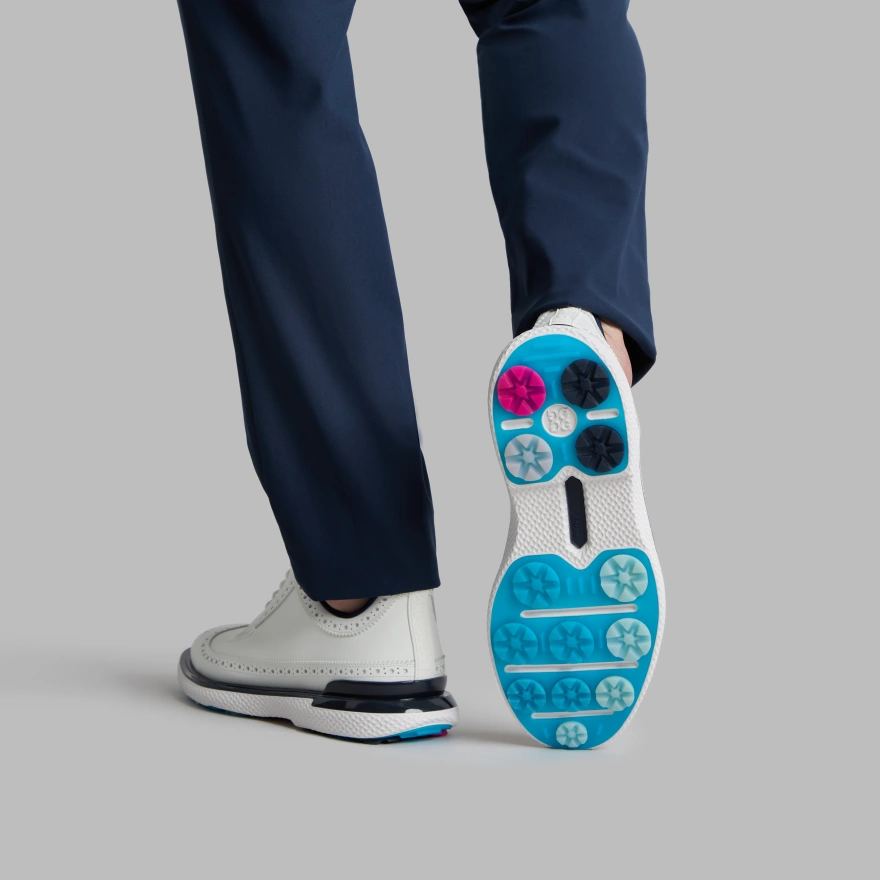 MEN'S GALLIVAN2R LONGWING GOLF SHOE in Snow / Twilight - Alternate Image 5