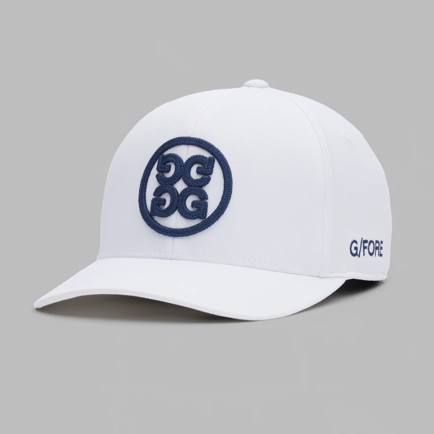 CIRCLE G'S STRETCH TWILL HAT in Snow