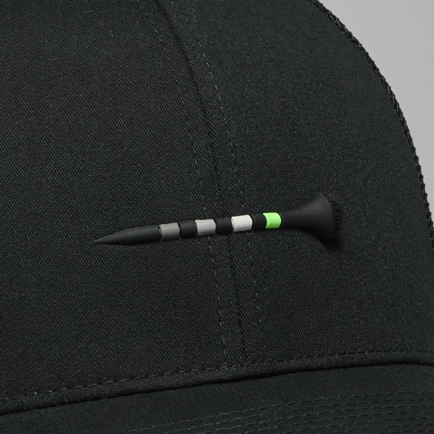 SILICONE TEE TRUCKER HAT in Onyx - Alternate Image 1