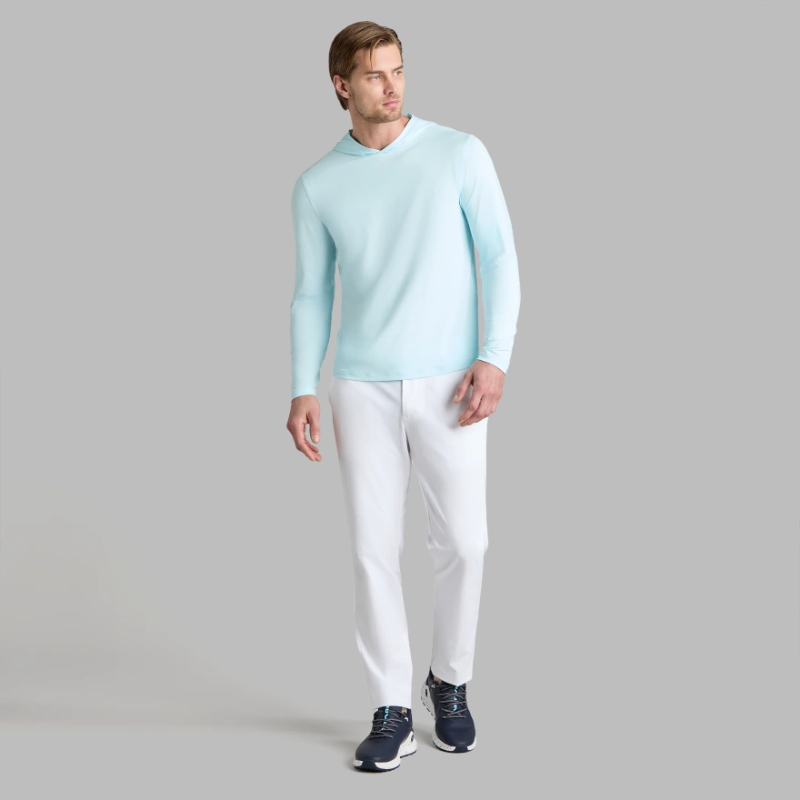 M&Eacute;LANGE ICE NYLON HOODIE in DAYBREAK MELANGE - Alternate Image 2
