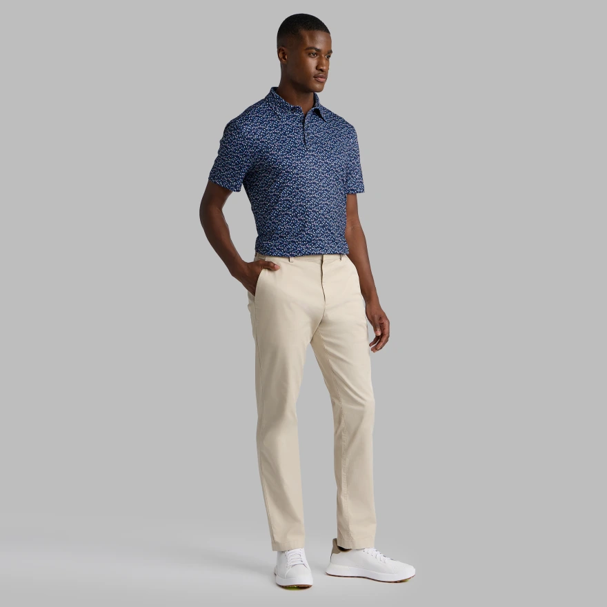 AYE POPPY TECH JERSEY POLO in AZUL / TWILIGHT - Alternate Image 2