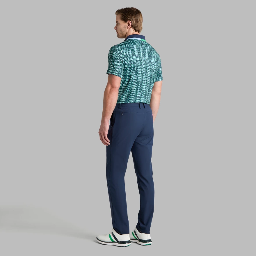 TRIPLE/G TECH JERSEY POLO in TWILIGHT/CLOVER - Alternate Image 3