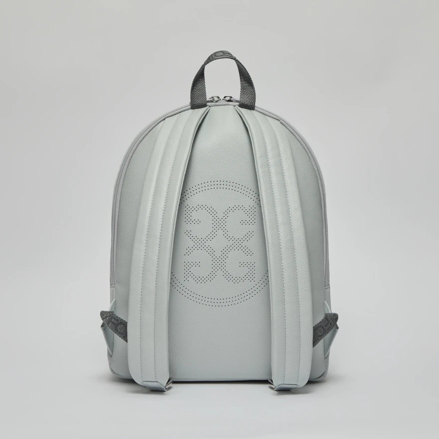 EMBOSSED SKULL & TEES LEATHER BACKPACK in Nimbus - Alternate Image 2